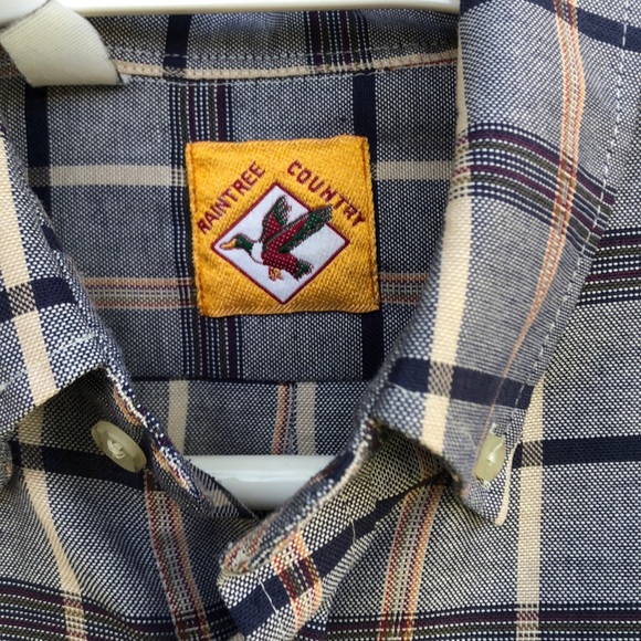 VTG men’s cross-striped shirt - Picture 2 of 5